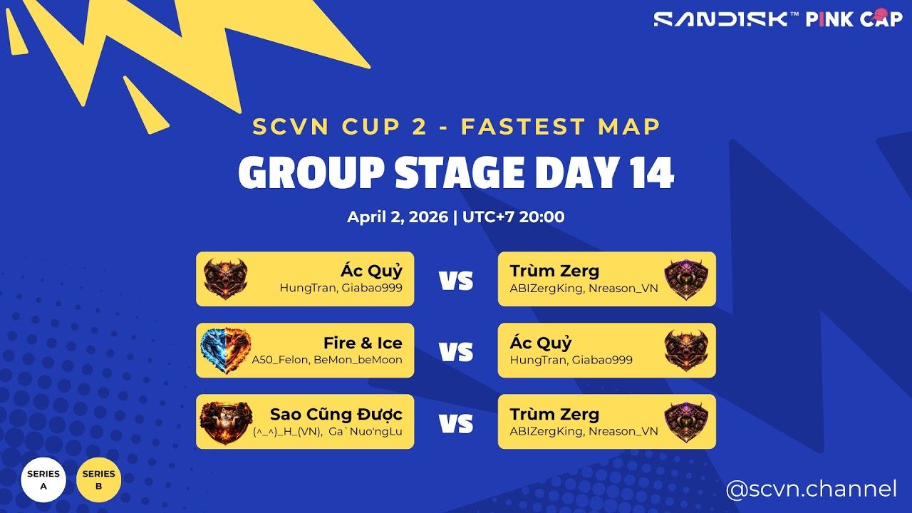 SCVN CUP 2 - DAY 14 | Group Stage