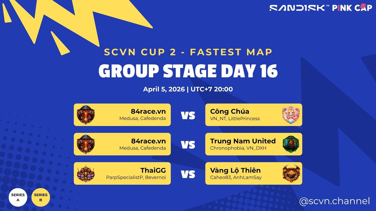 SCVN CUP 2 - DAY 16 | Group Stage