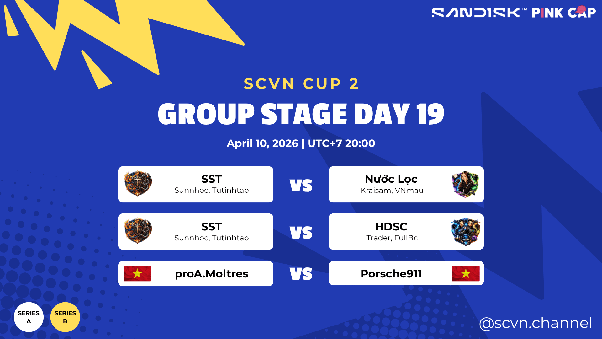 SCVN CUP 2 - DAY 19 | Group Stage