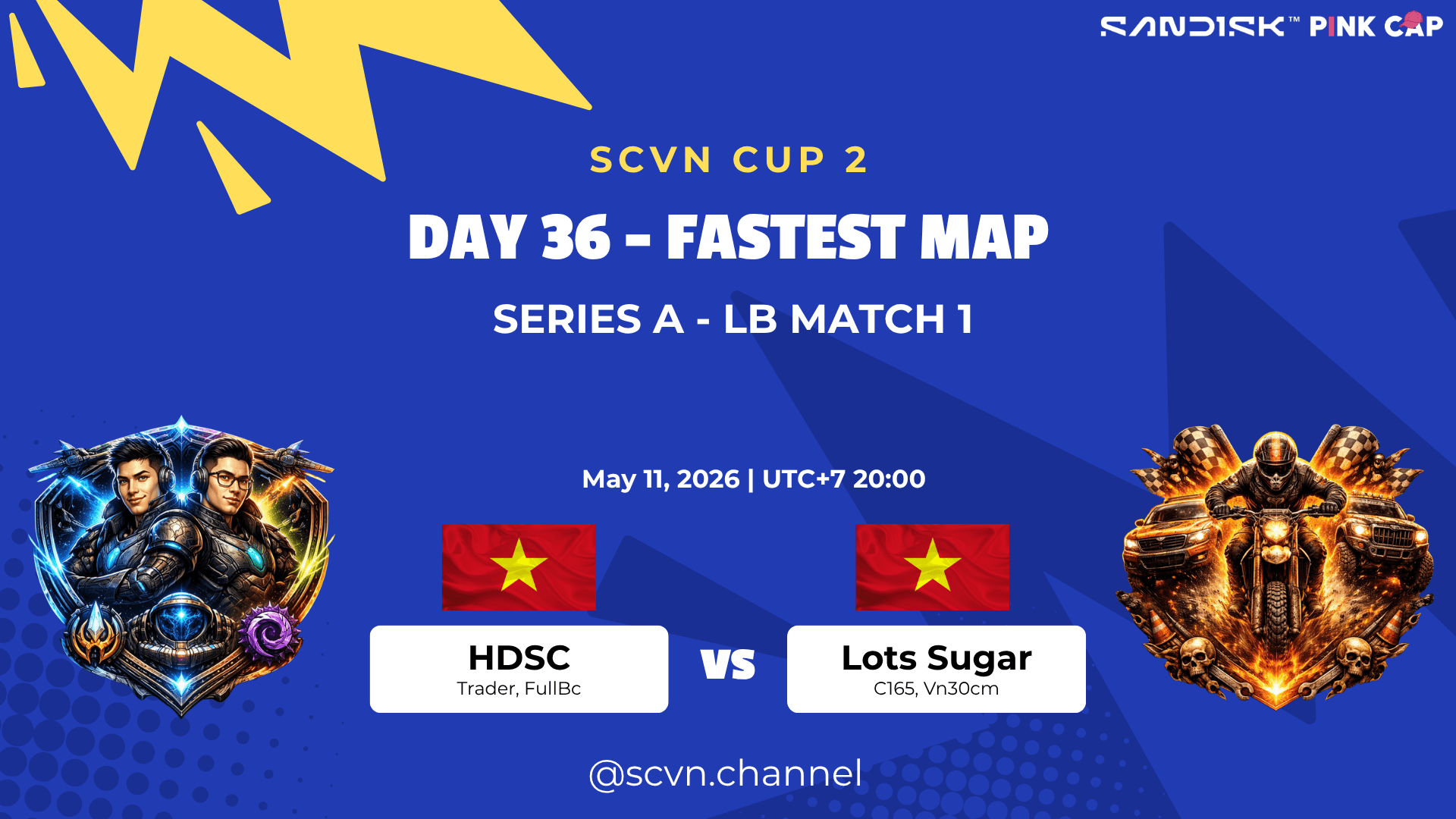 SCVN CUP 2 - DAY 36 | HDSC vs Lots Sugar | Series A - Lower Bracket Match 1