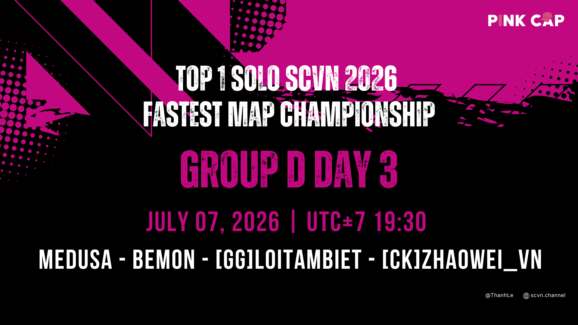 Top 1 Solo SCVN 2026 | DAY 3 - GROUP D