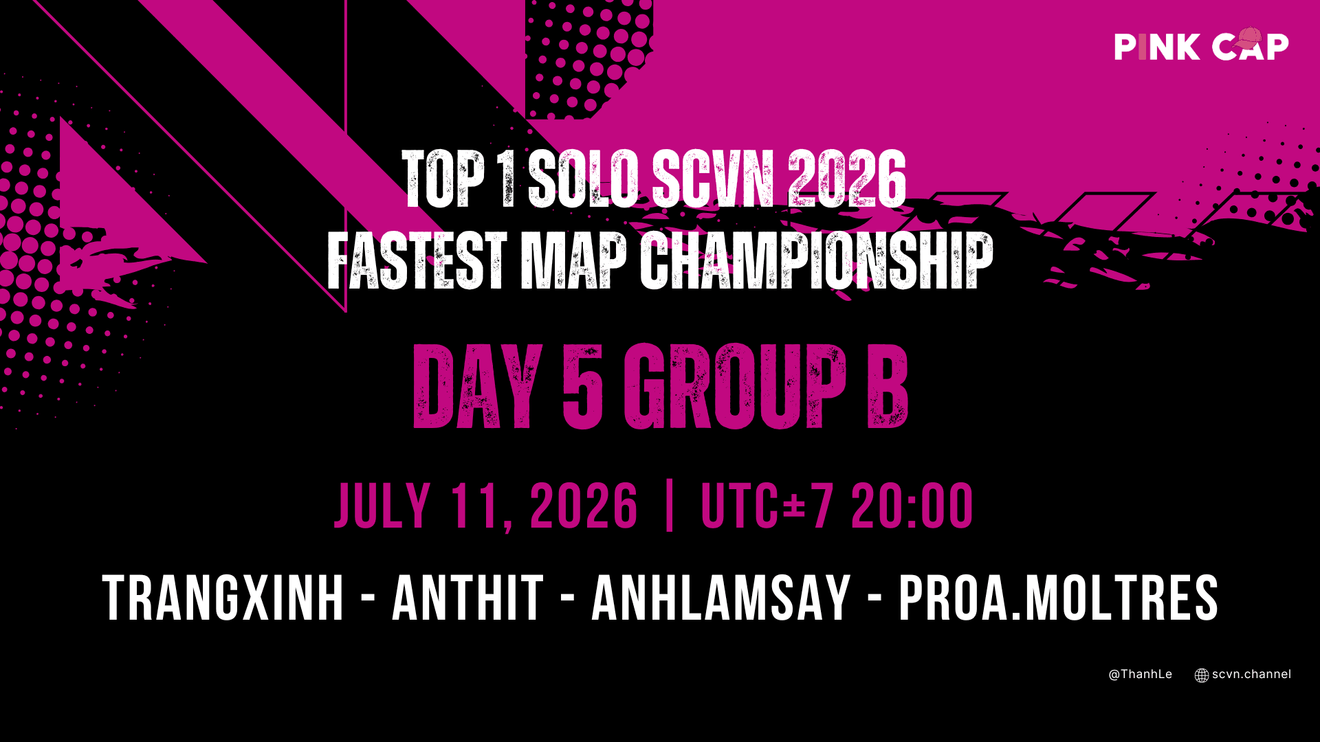 Top 1 Solo SCVN 2026 | DAY 5 - GROUP B