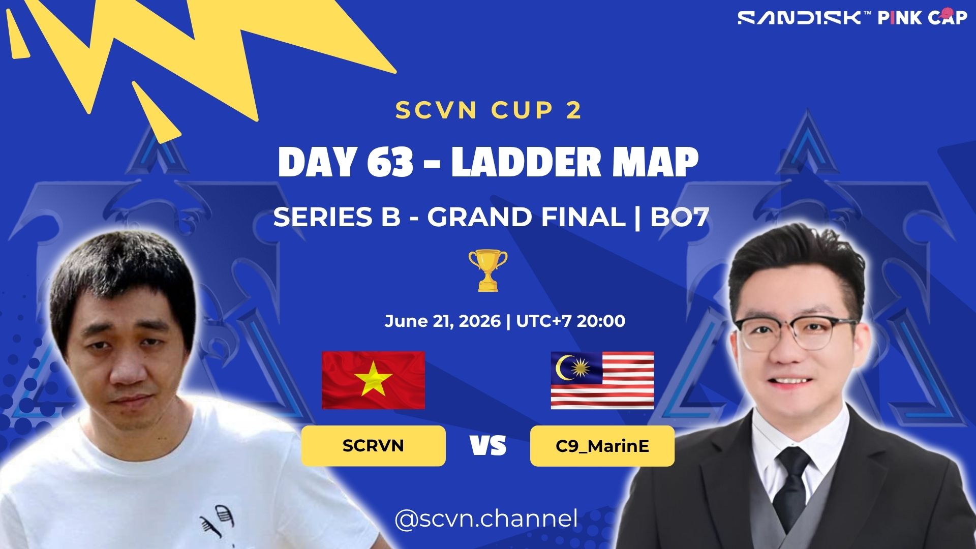 SCVN CUP 2 - DAY 63 | SCRVN vs C9_MarinE | Ladder Map Series B – Grand Final (BO7)
