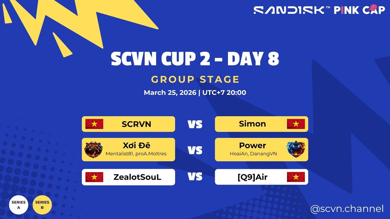 SCVN CUP 2 - DAY 8 | Group Stage