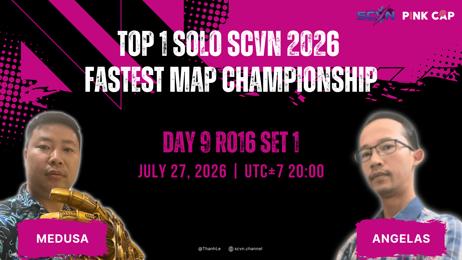 Top 1 Solo SCVN 2026 | DAY 9 RO16 - Medusa vs Angelas