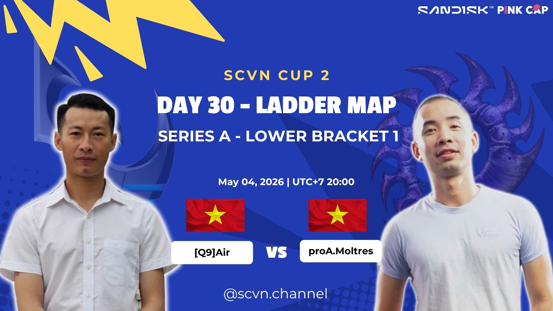 SCVN CUP 2 - DAY 30 | proA.Moltres vs [Q9]Air | Series A - Lower Bracket 1